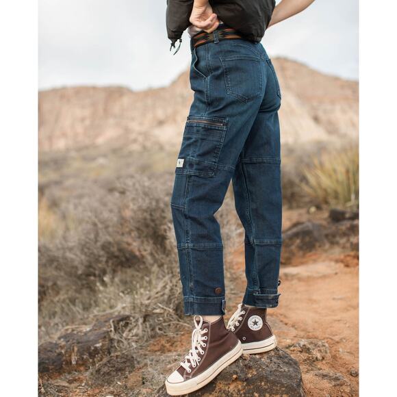 Ripton Co Womens Hiker Jeans - 26 - Indigo - Picture 4 of 8